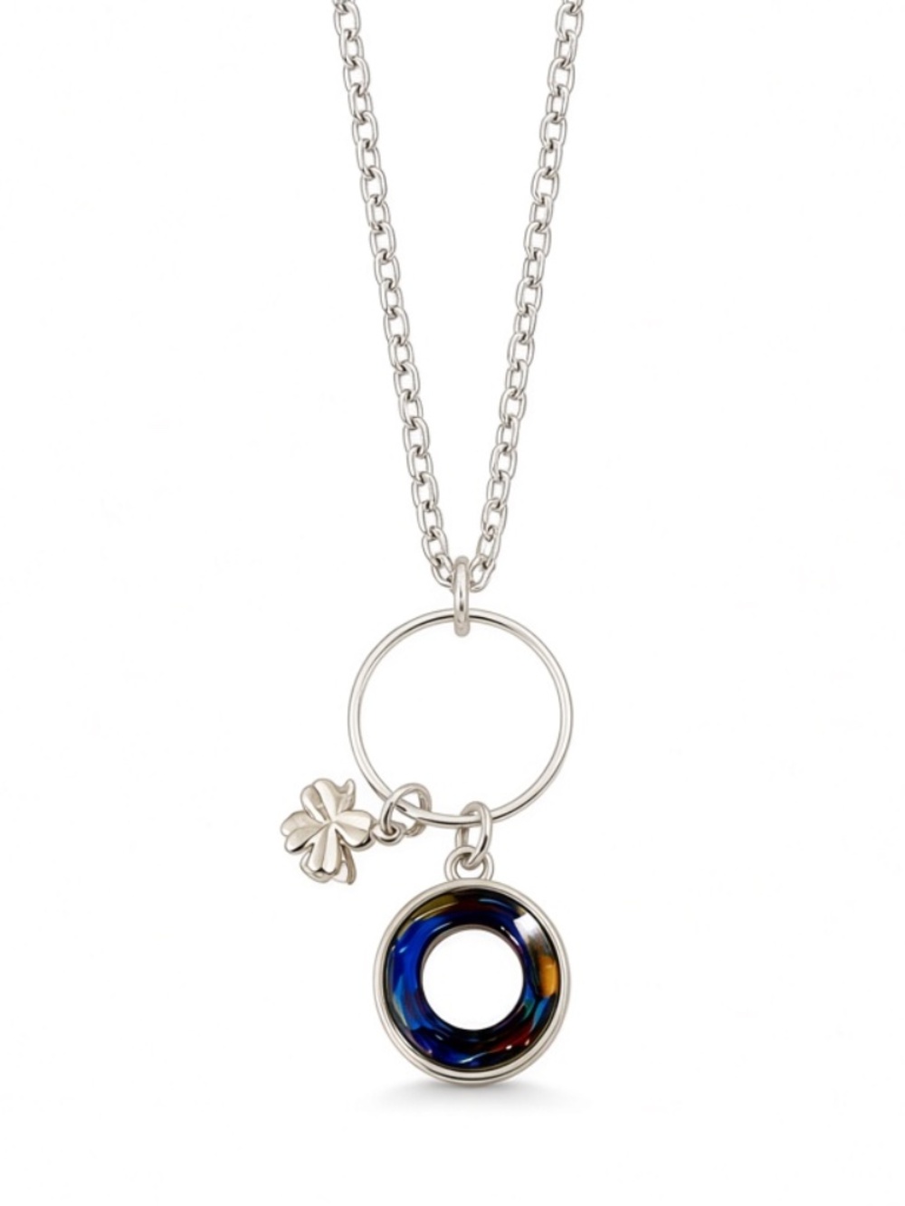 LIMITED Volcano Crystal Long Pendant Necklace – Made with Swarovski Crystals 32"